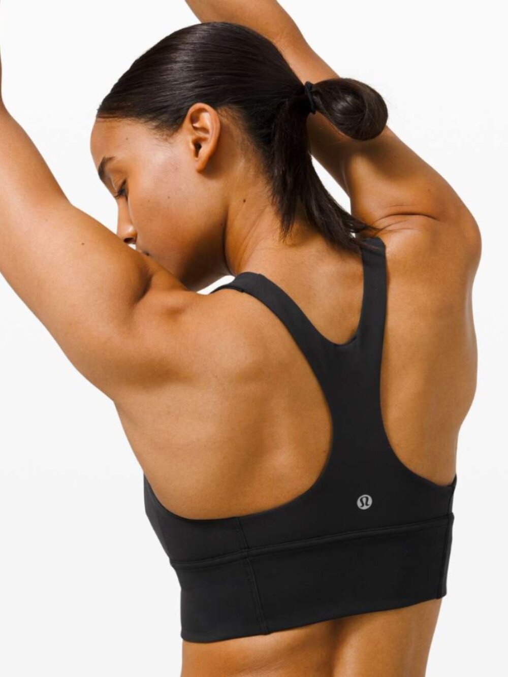 Lululemon Wunder Train Longline SportsBra *Medium Support, C/D Cups Black 4 $68